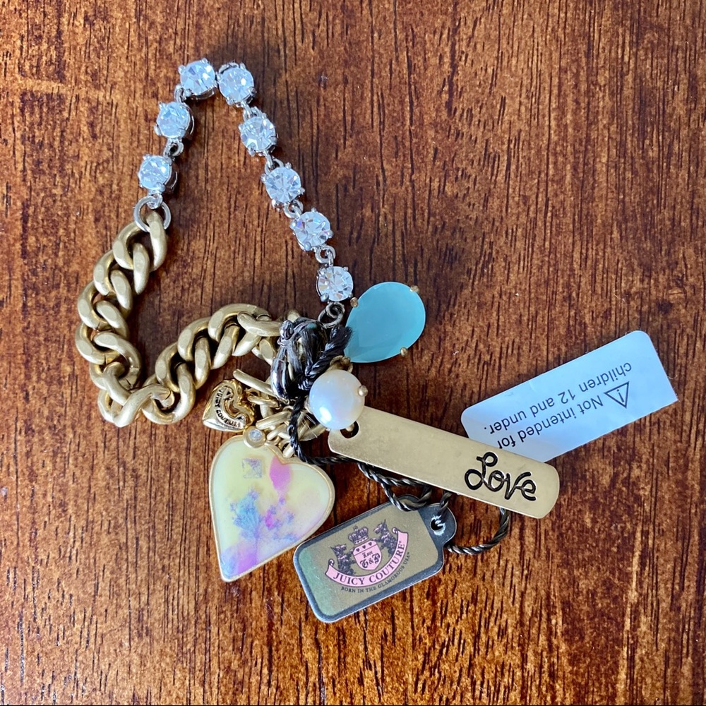 NWT Juicy Couture Dangle Bracelet